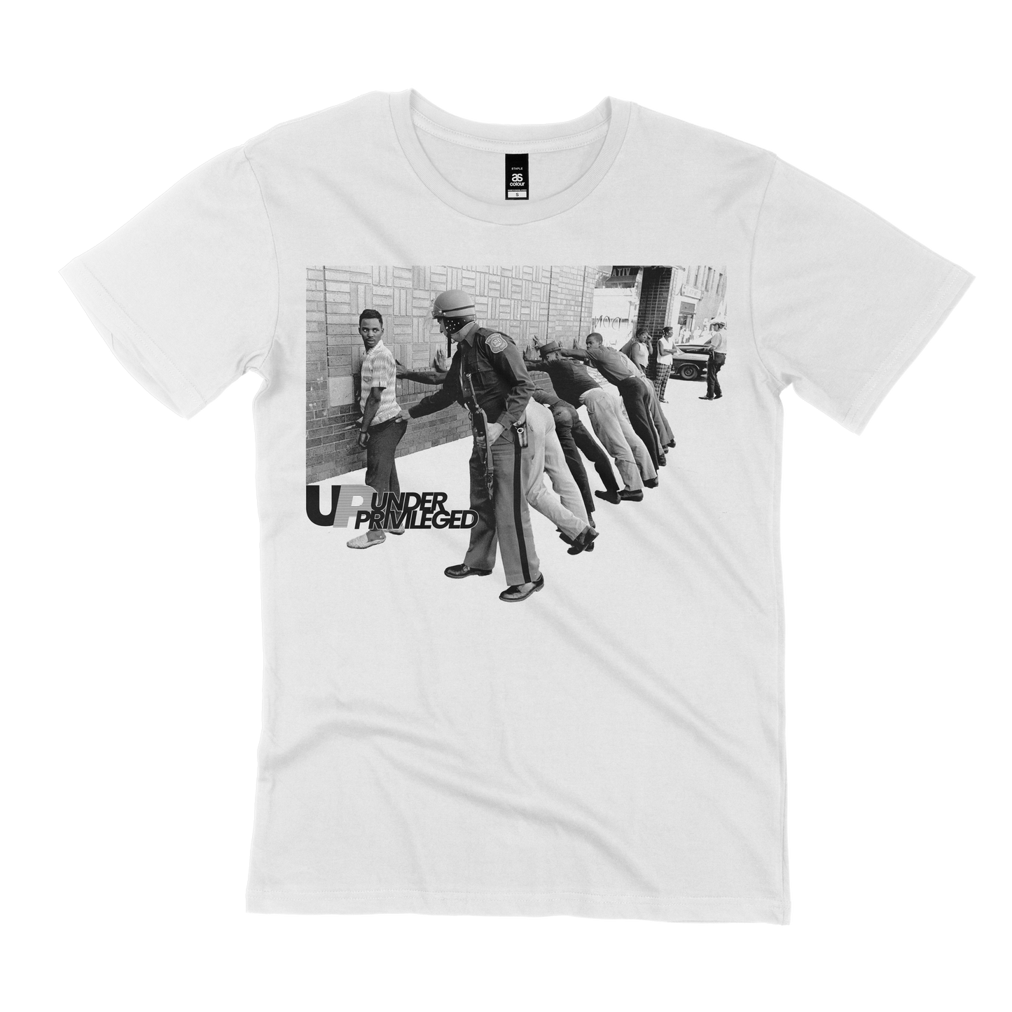 UNDER PRIVILEGED US ALONE T-SHIRT