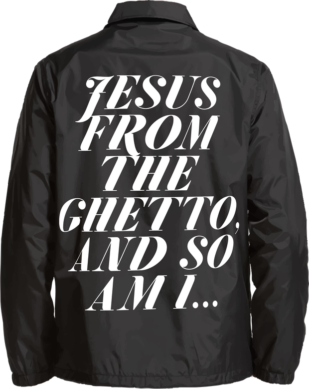 JESUS FROM THE GHETTO, COACH JACKET