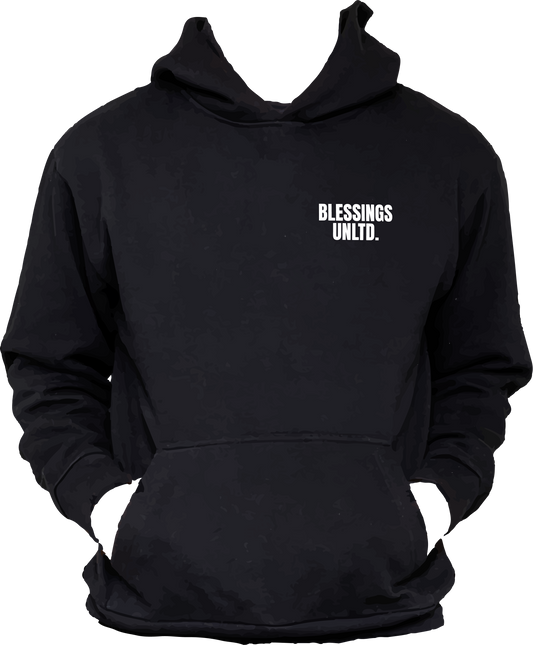 BLESSINGS UNLTD.PREMIUM LOGO HOODIE