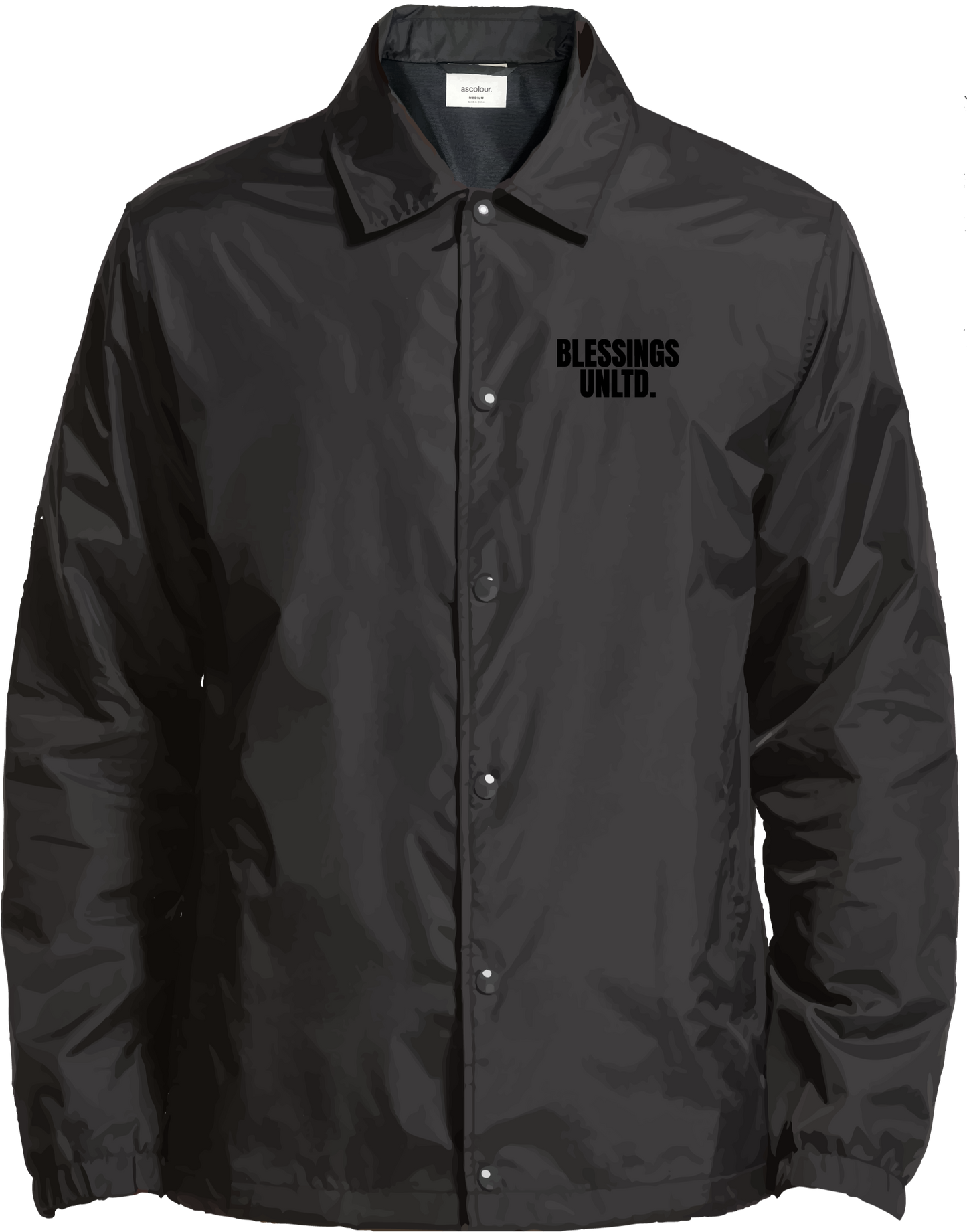 BLESSINGS UNLTD. LOGO COACH JACKET