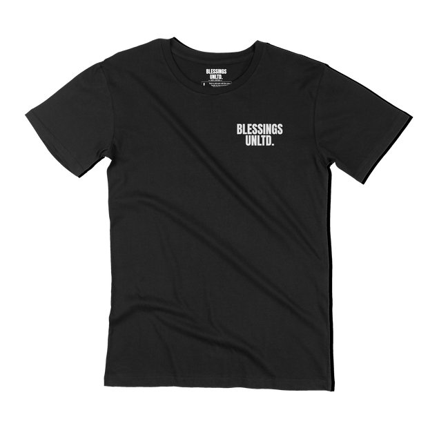 BLESSINGS UNLTD. BOLD LOGO T-SHIRT