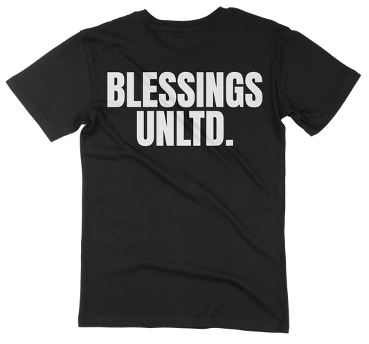 BLESSINGS UNLTD. BOLD LOGO T-SHIRT