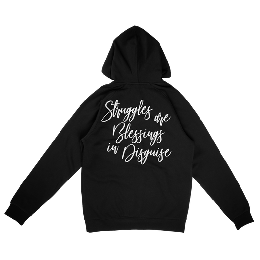 BLESSINGS UNLTD. STRUGGLES ARE BLESSINGS HOODIE