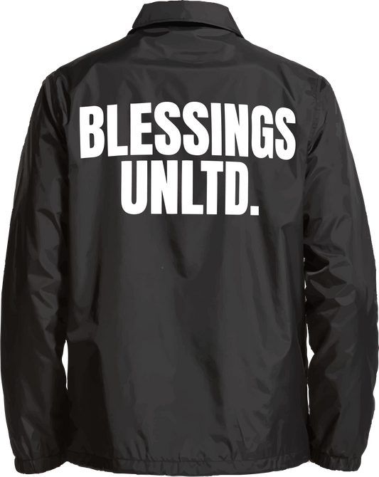 BLESSINGS UNLTD. LOGO COACH JACKET