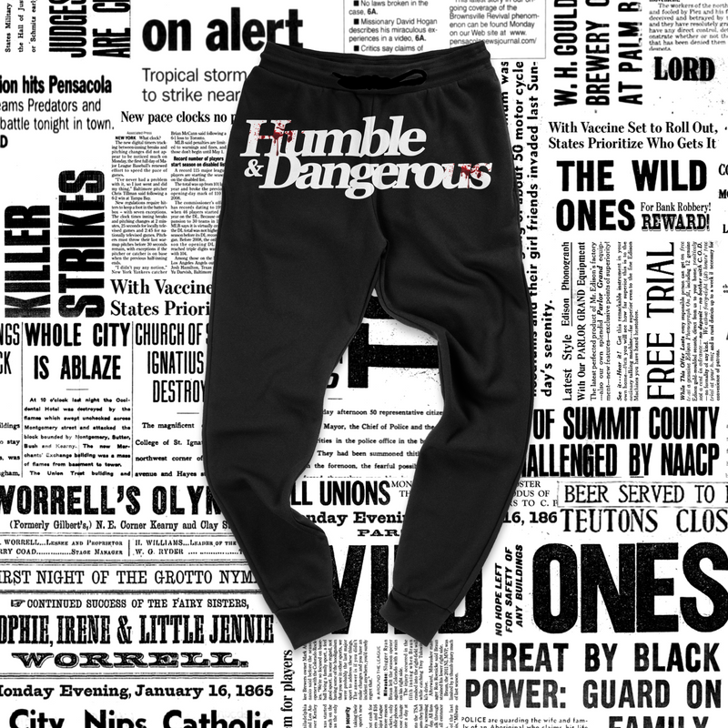 H&D LOGO SPLATTER JOGGERS