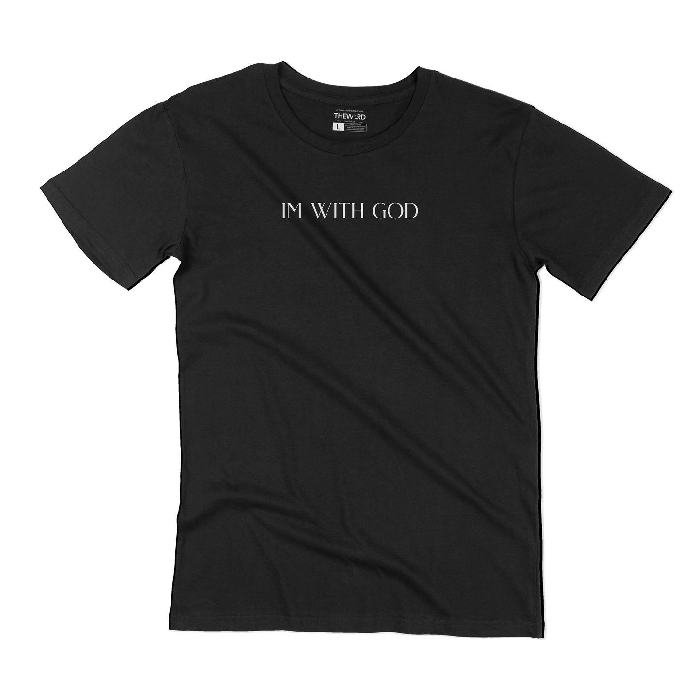 I'M WITH GOD T-SHIRT
