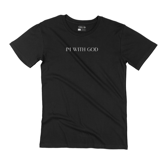 I'M WITH GOD T-SHIRT