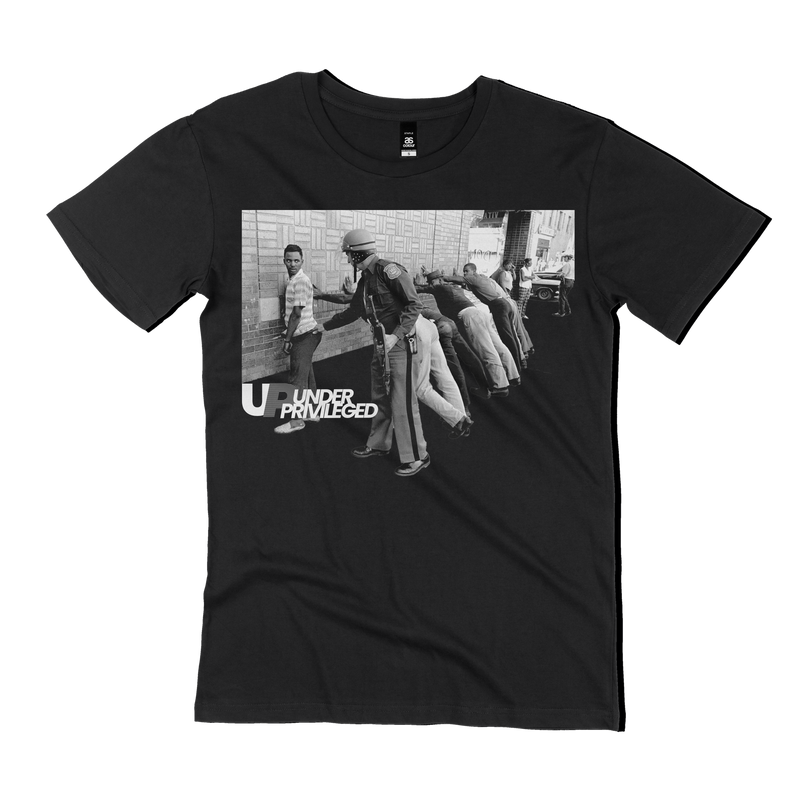 UNDER PRIVILEGED OUT MY POCKET T-SHIRT