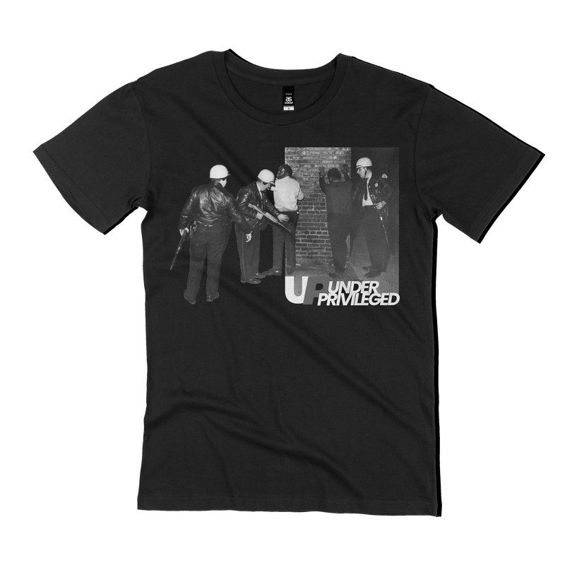 UNDER PRIVILEGED LEAVE US ALONE T-SHIRT