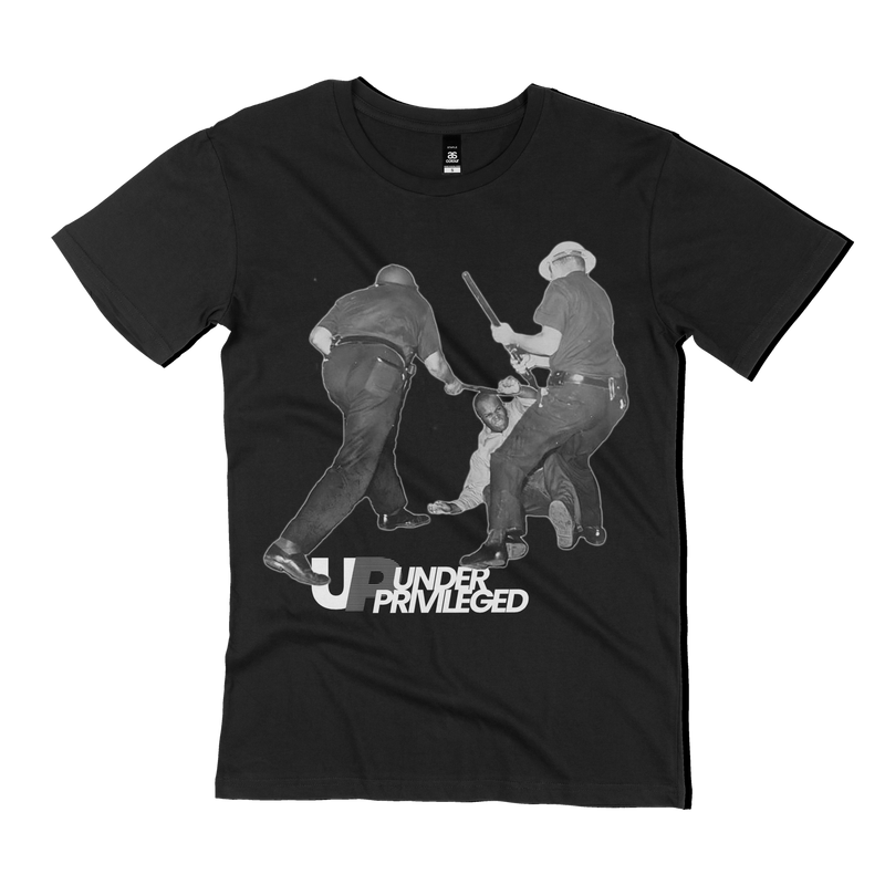 UNDER PRIVILEGED BEAT DOWN T-SHIRT