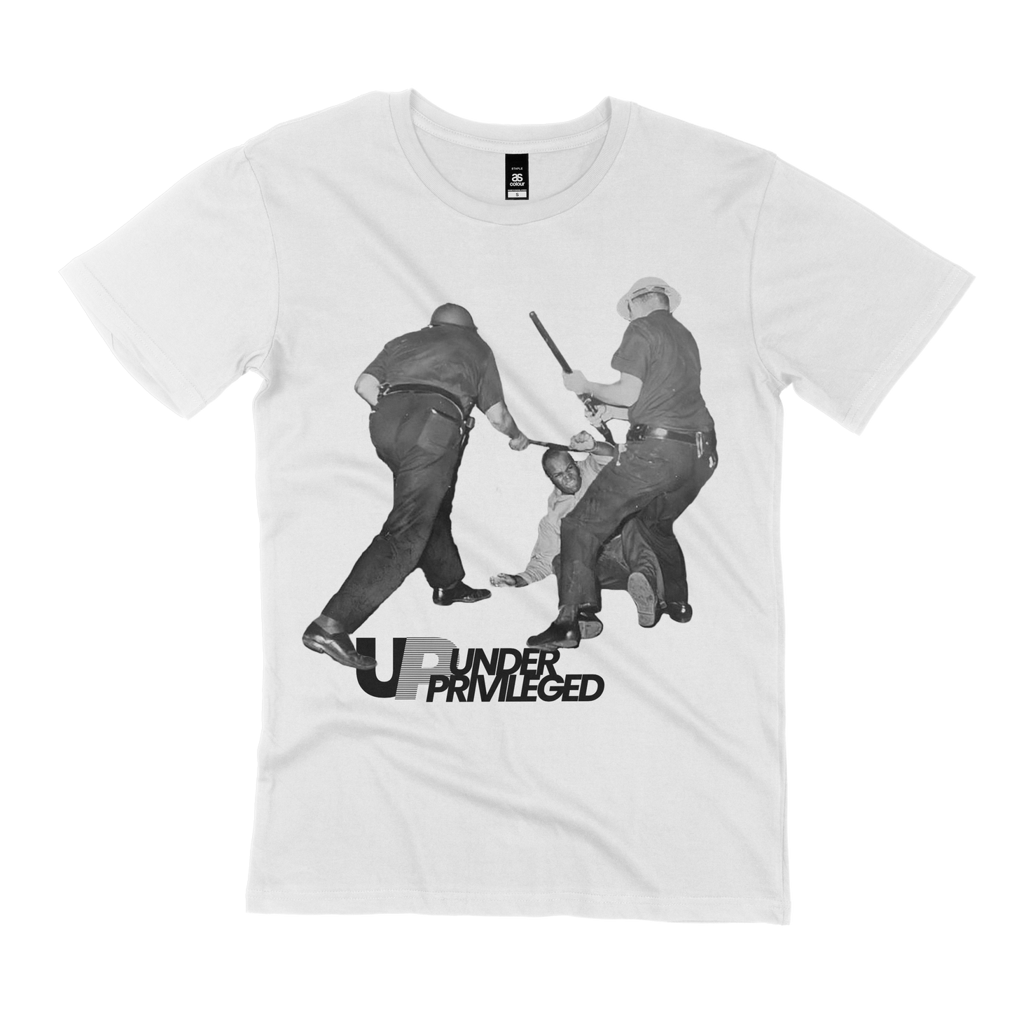 UNDER PRIVILEGED BEAT DOWN T-SHIRT