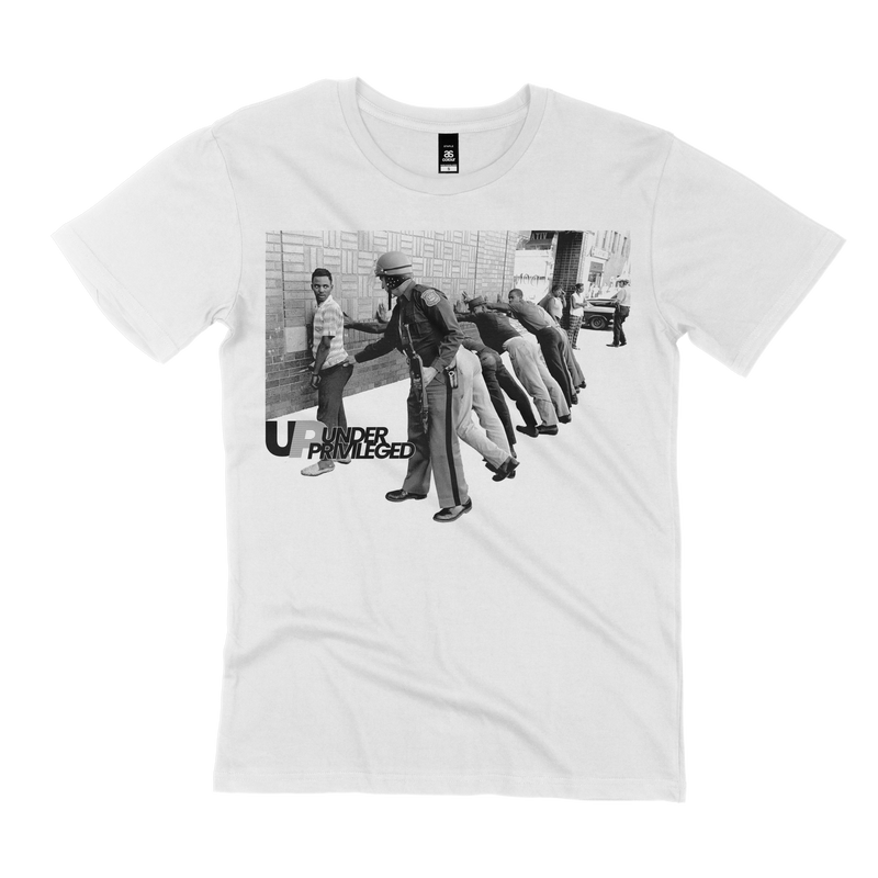UNDER PRIVILEGED OUT MY POCKET T-SHIRT
